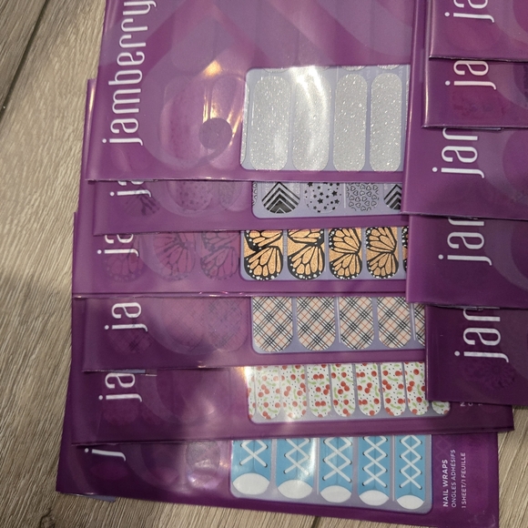 Jamberry Bundle Heater Nail Wraps Carrying Pouch Manicure Set NIB Rare - Picture 6 of 6